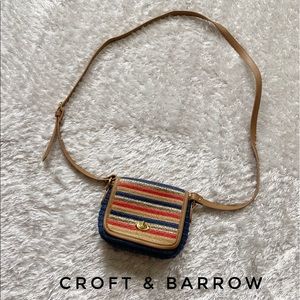 Croft & Barrow Nautical Crossbody Bag